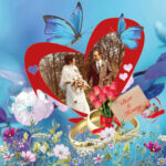 voorkant kaart 50 jarig jubileum Bert en Henny 2023