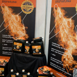 WEB beurs met zwart doek