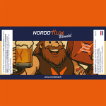 Nordd Flux Dirk Diesel Bieretiket relatiegeschenk