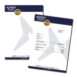 Nord Flux dieseladditieven briefpapier en factuursjablonen